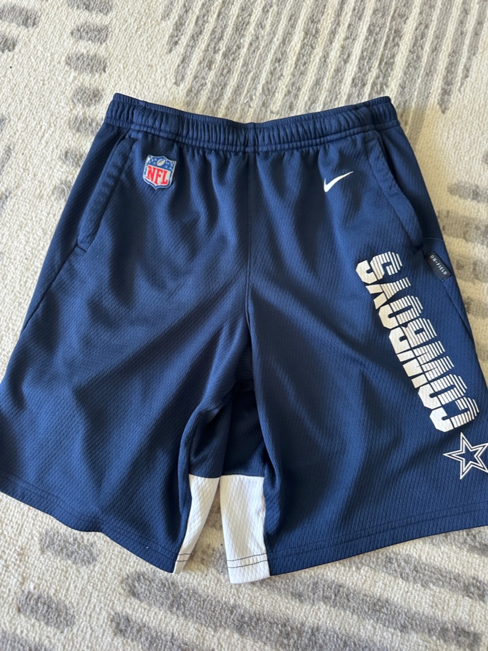 Nike Dallas Cowboys Boys Athletic Shorts